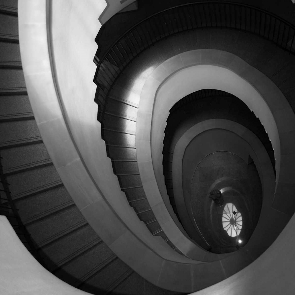 Spiral Staircase No. 5 art print by PhotoINC Studio for $57.95 CAD