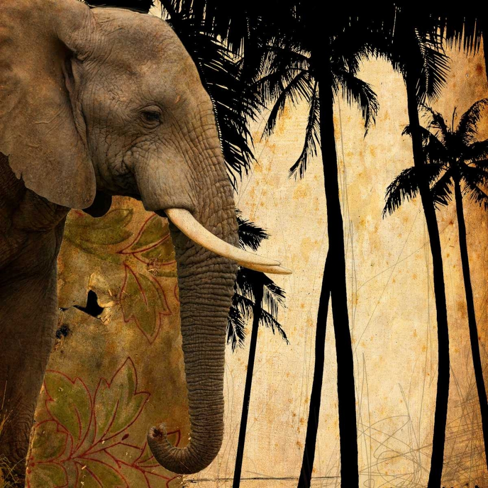 Mighty Elephant 1 art print by GraphINC for $57.95 CAD