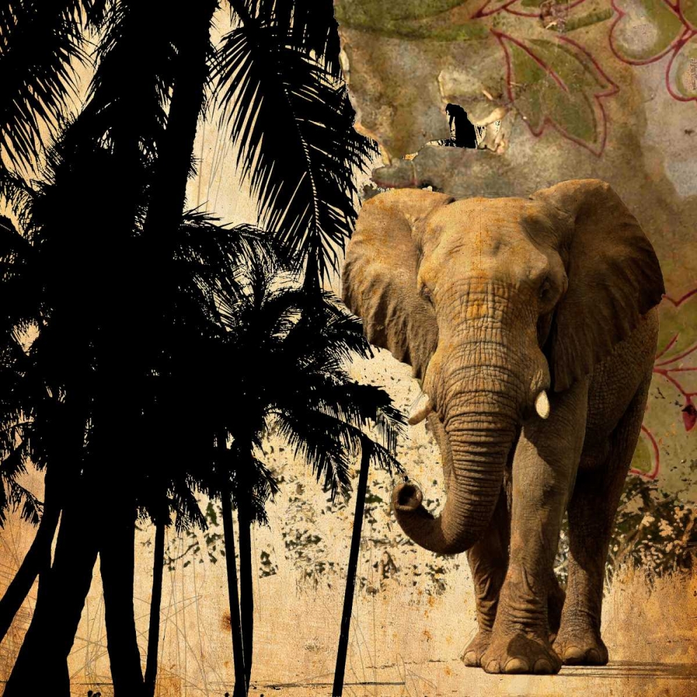 Mighty Elephant 2 art print by GraphINC for $57.95 CAD