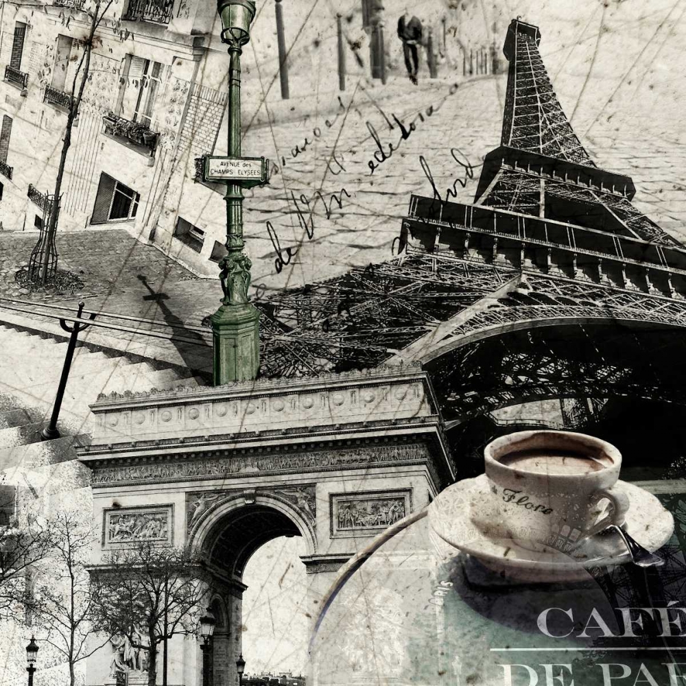 Paris art print by GraphINC for $57.95 CAD
