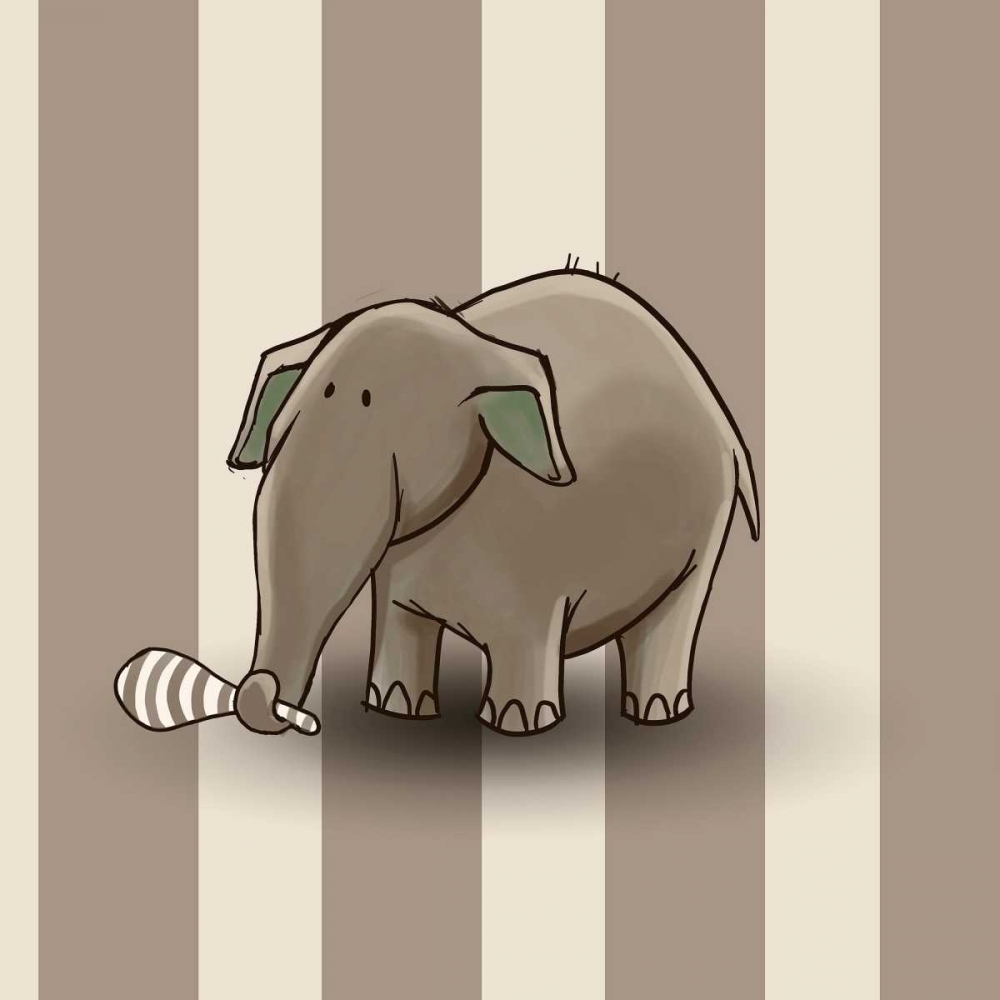 Elephant art print by GraphINC for $57.95 CAD