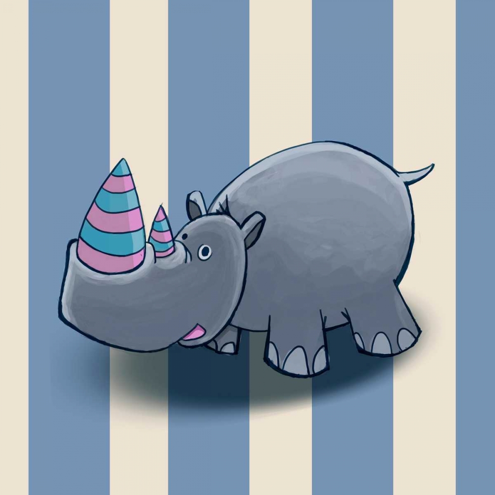 Rhino art print by GraphINC for $57.95 CAD