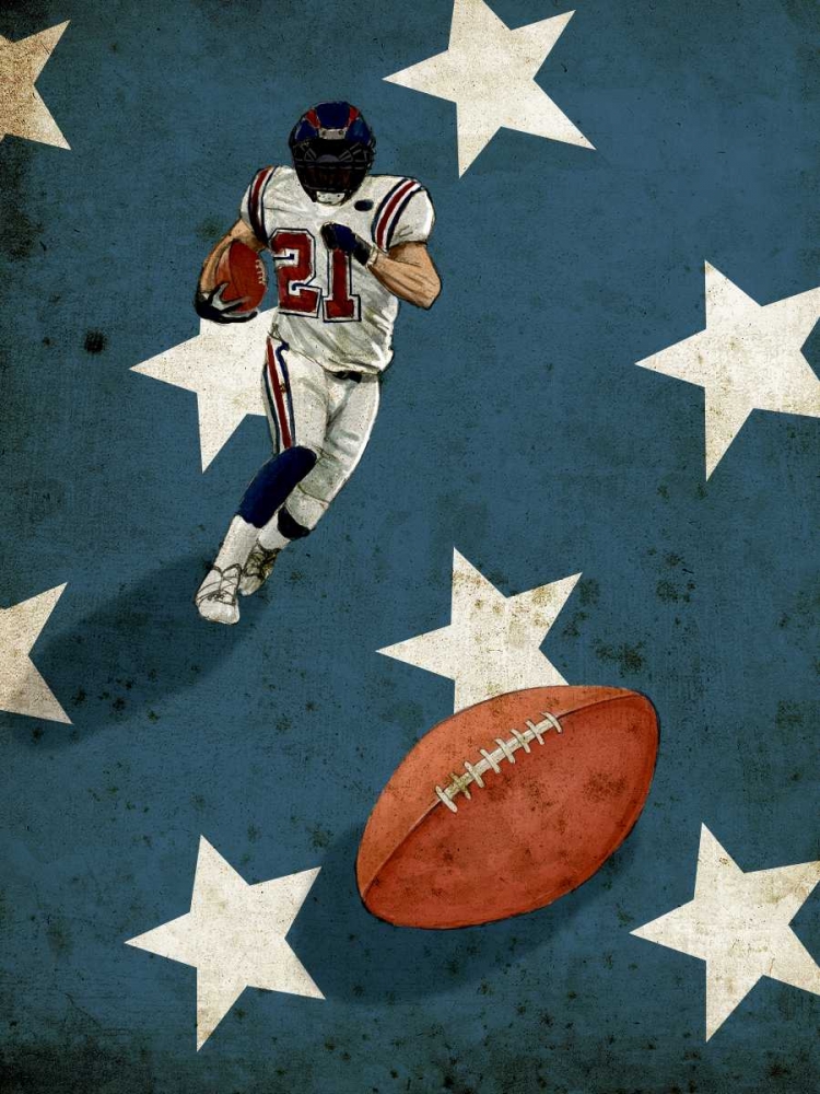 American Sports-Football 2 art print by GraphINC Studio for $57.95 CAD