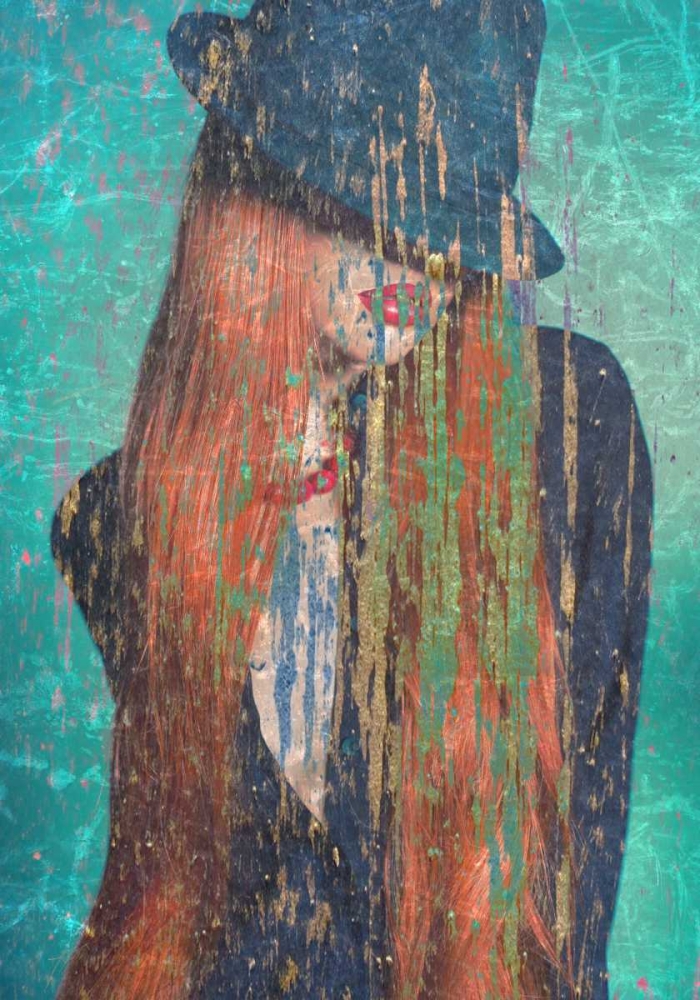 Red Hair art print by GraphINC for $57.95 CAD
