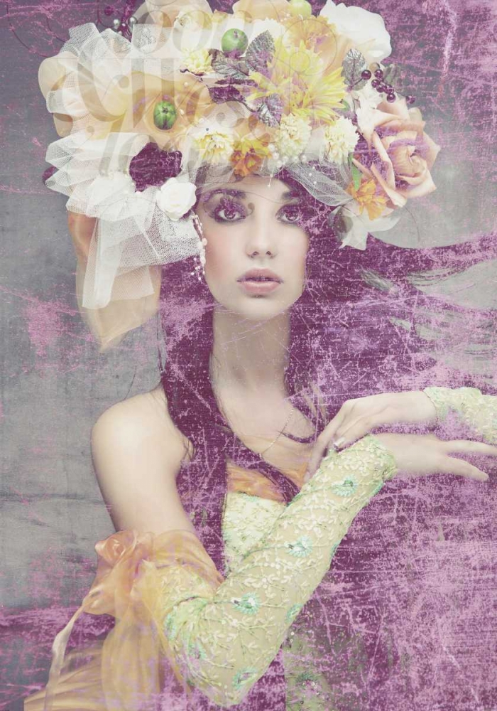 Flower Lady art print by GraphINC for $57.95 CAD