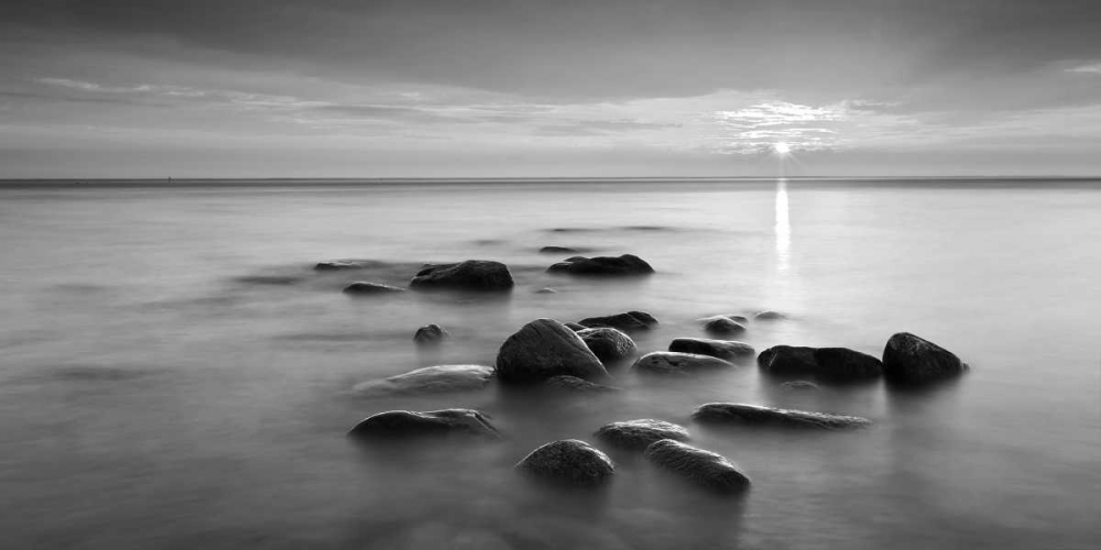Rocks in mist art print by PhotoINC Studio for $57.95 CAD