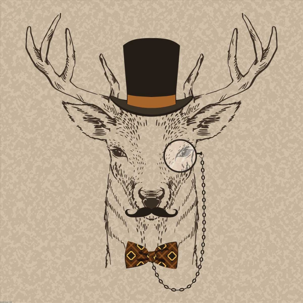 Deer-man 2 art print by GraphINC for $57.95 CAD