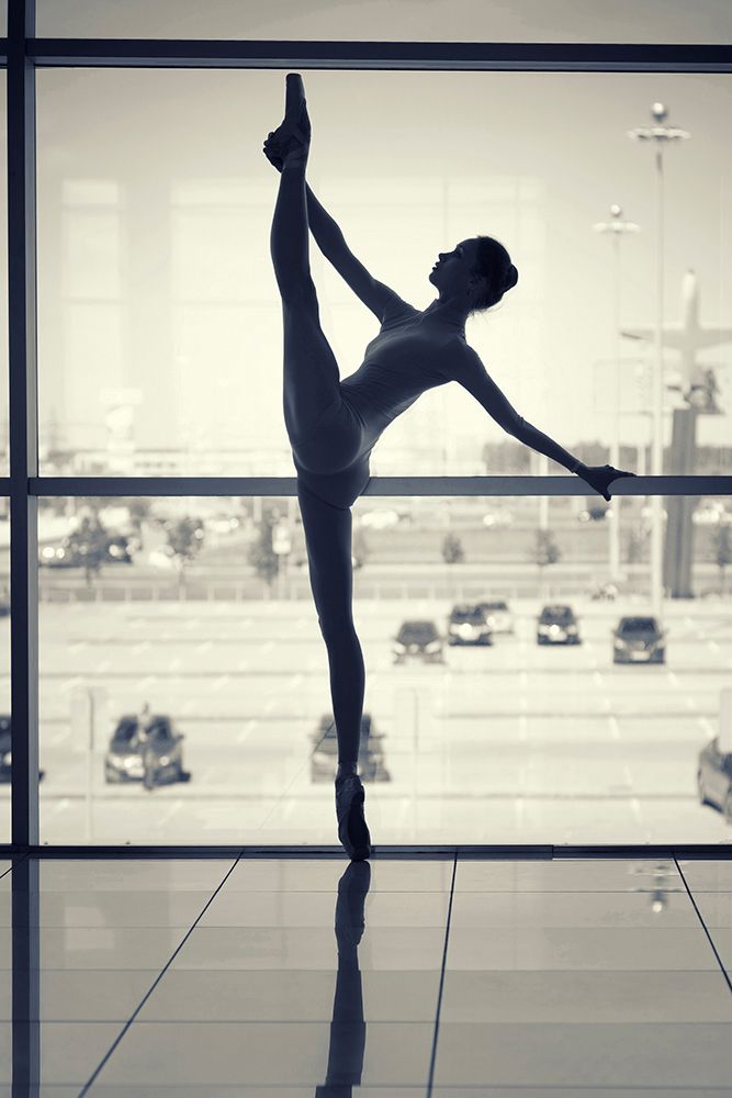 Ballet Dancer Silhouette art print by Incado for $57.95 CAD