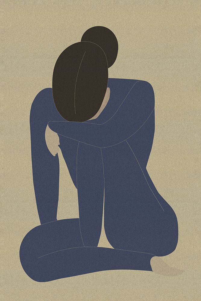 Woman in Thought art print by Incado for $57.95 CAD