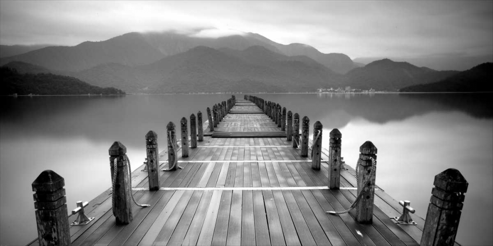 Lake Pier art print by PhotoINC Studio for $57.95 CAD