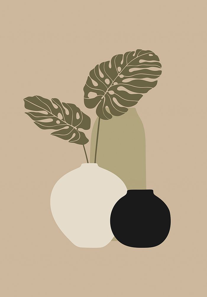 Three Vases I art print by Incado for $57.95 CAD