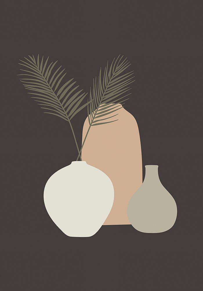 Three Vases IV art print by Incado for $57.95 CAD