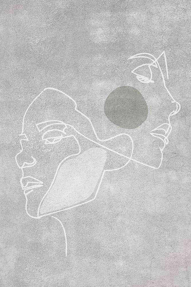 Two Faces art print by Incado for $57.95 CAD
