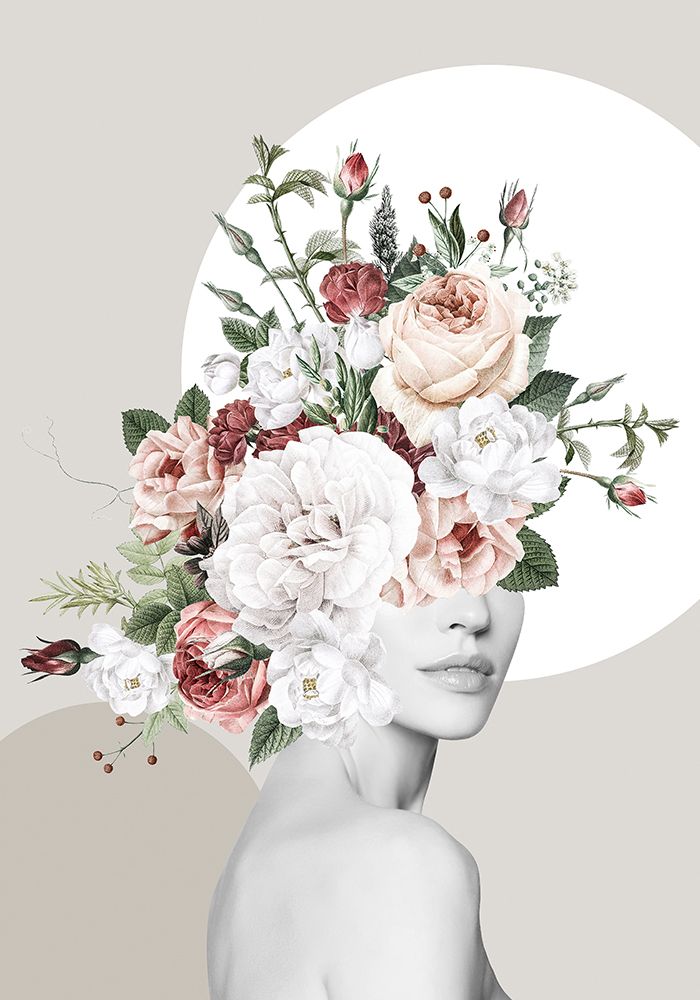 Flower Hat I art print by Incado for $57.95 CAD