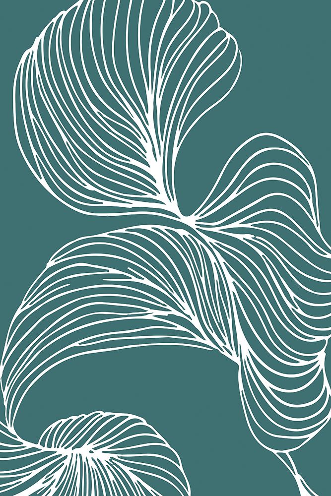Freeform Leaves I art print by Incado for $57.95 CAD