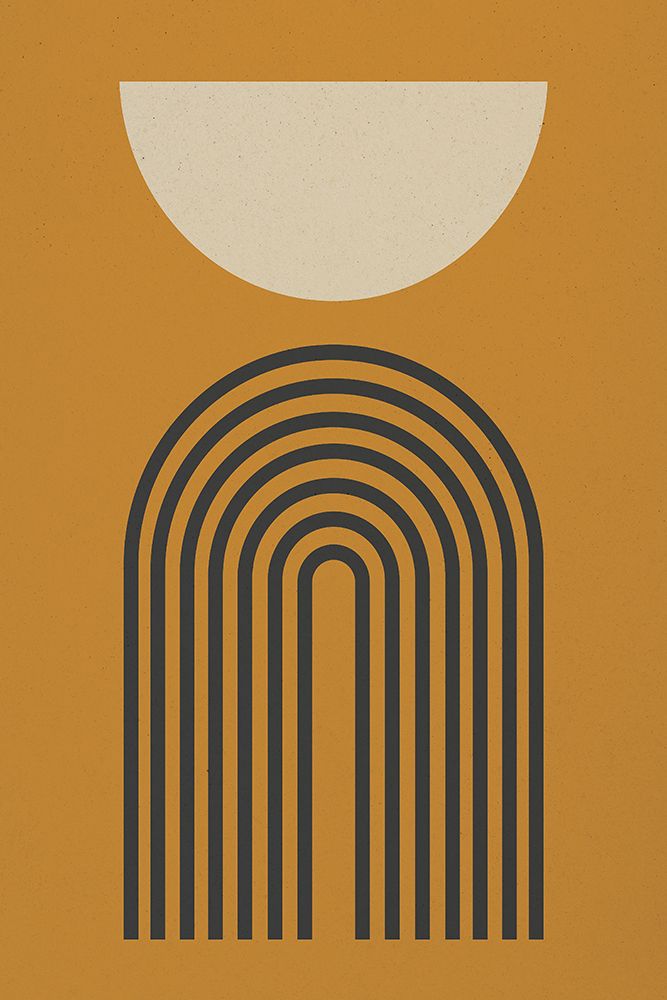 Moon Over Arch art print by Incado for $57.95 CAD