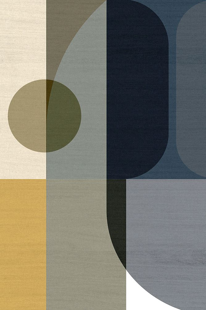 Geometric Shapes I art print by Incado for $57.95 CAD