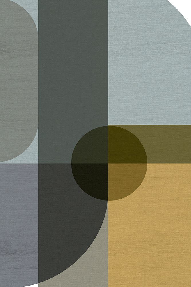 Geometric Shapes II art print by Incado for $57.95 CAD
