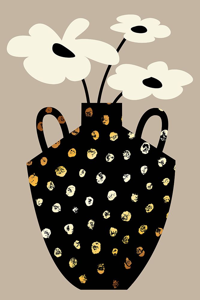 Vase Floral II art print by Incado for $57.95 CAD