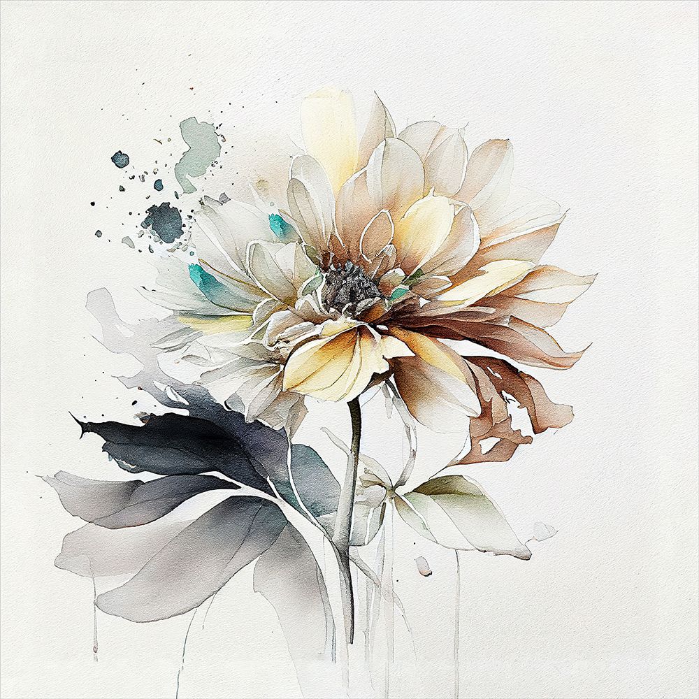 Pastel Flower art print by Incado for $57.95 CAD
