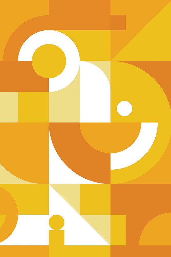 Orange Graphics art print by Incado for $57.95 CAD