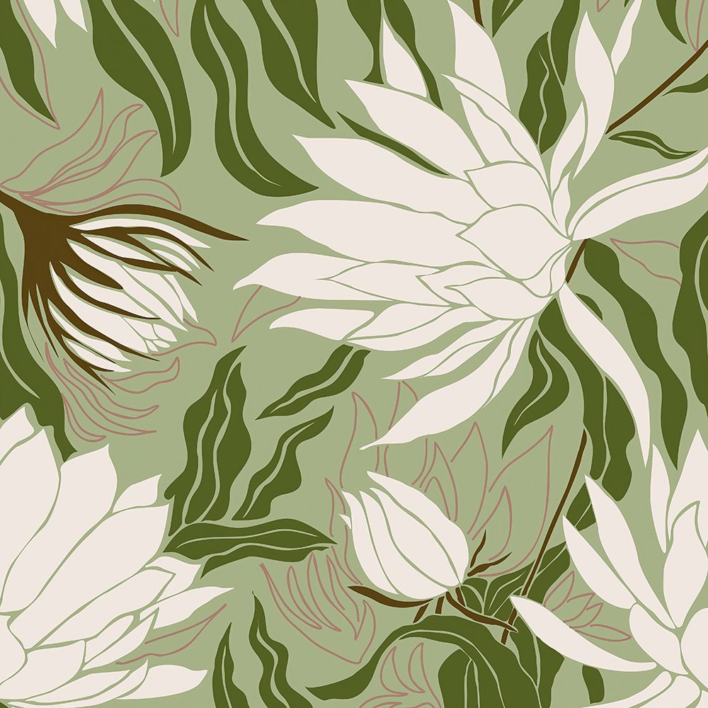 Reaching Flowers art print by Incado for $57.95 CAD