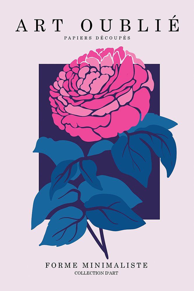 Fuchsia Peony art print by Incado for $57.95 CAD