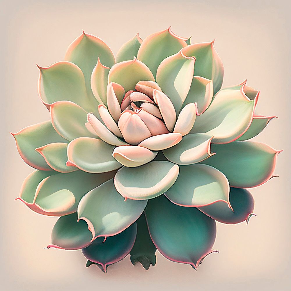 Echeveria Pulidinis art print by Incado for $57.95 CAD