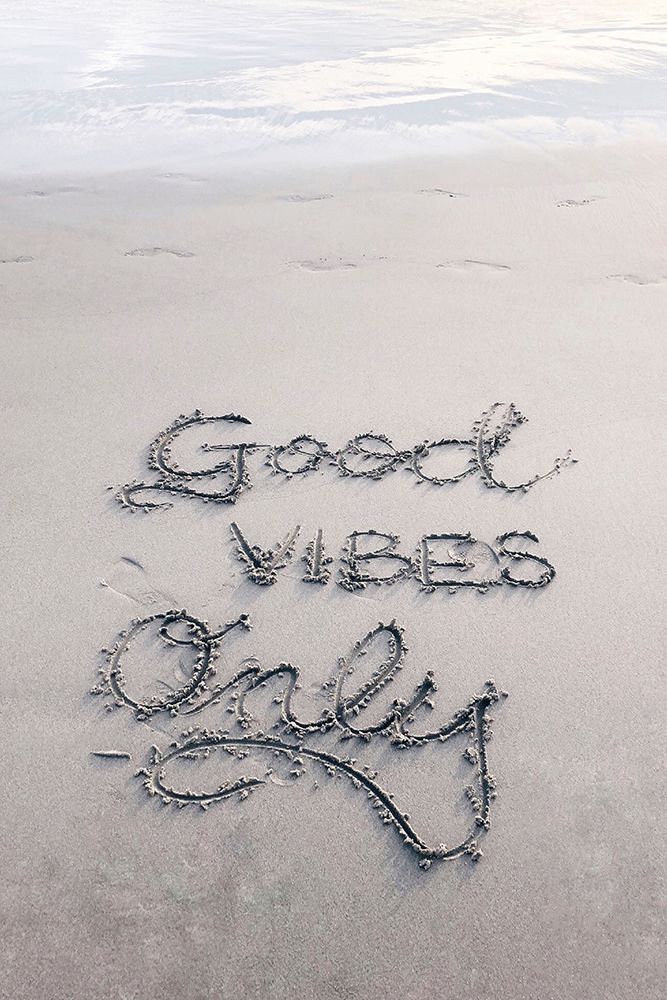 Only Good Vibes art print by Incado for $57.95 CAD