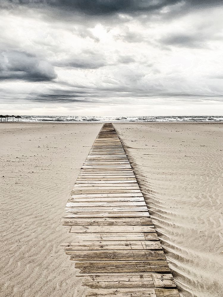 Sandy Boardwalk art print by Incado for $57.95 CAD