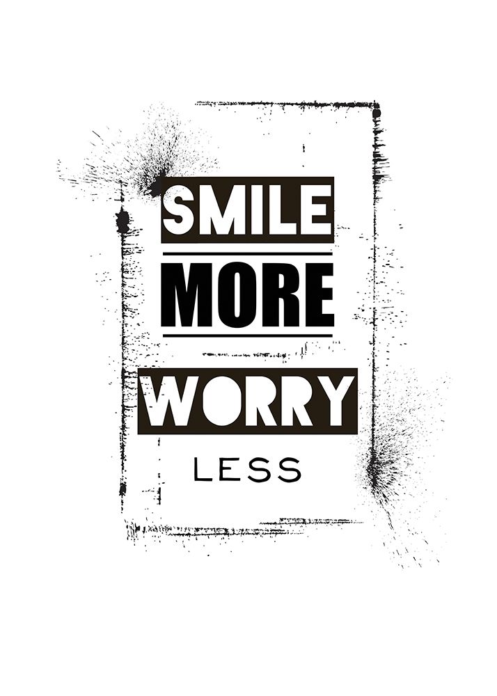 Smile art print by TypeLike for $57.95 CAD