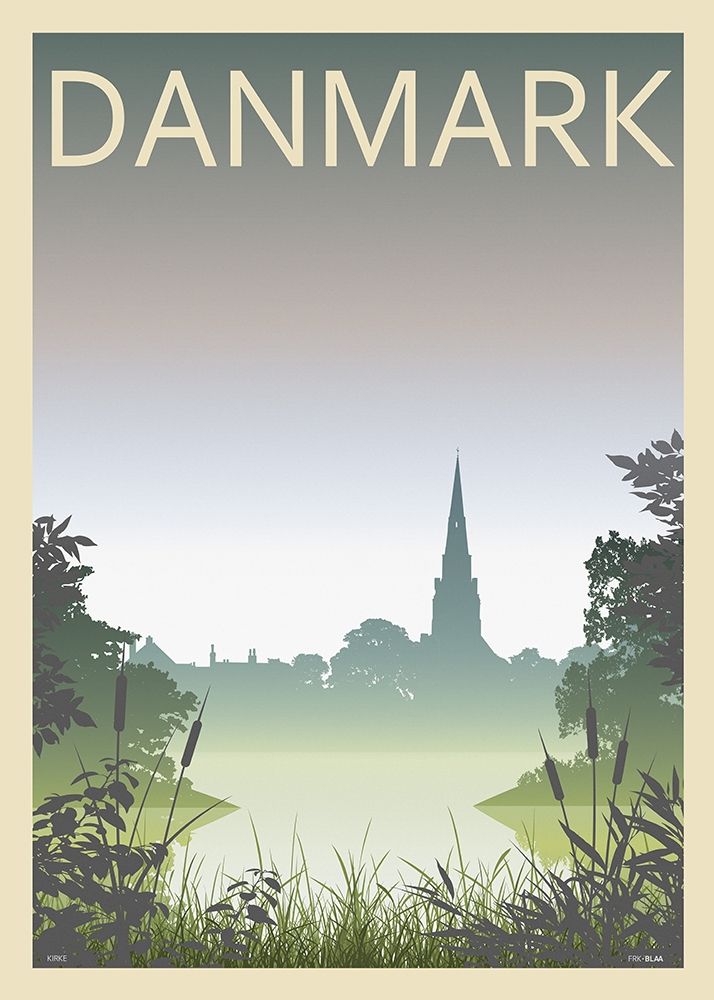 Church art print by Incado for $57.95 CAD