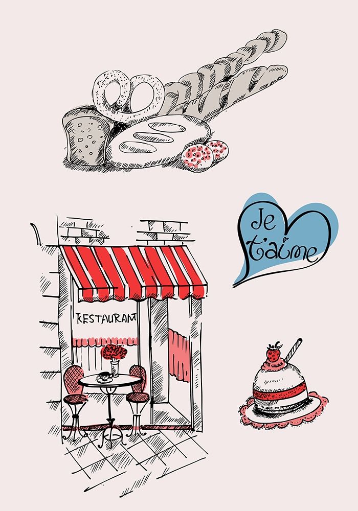 Paris II art print by TypeLike for $57.95 CAD