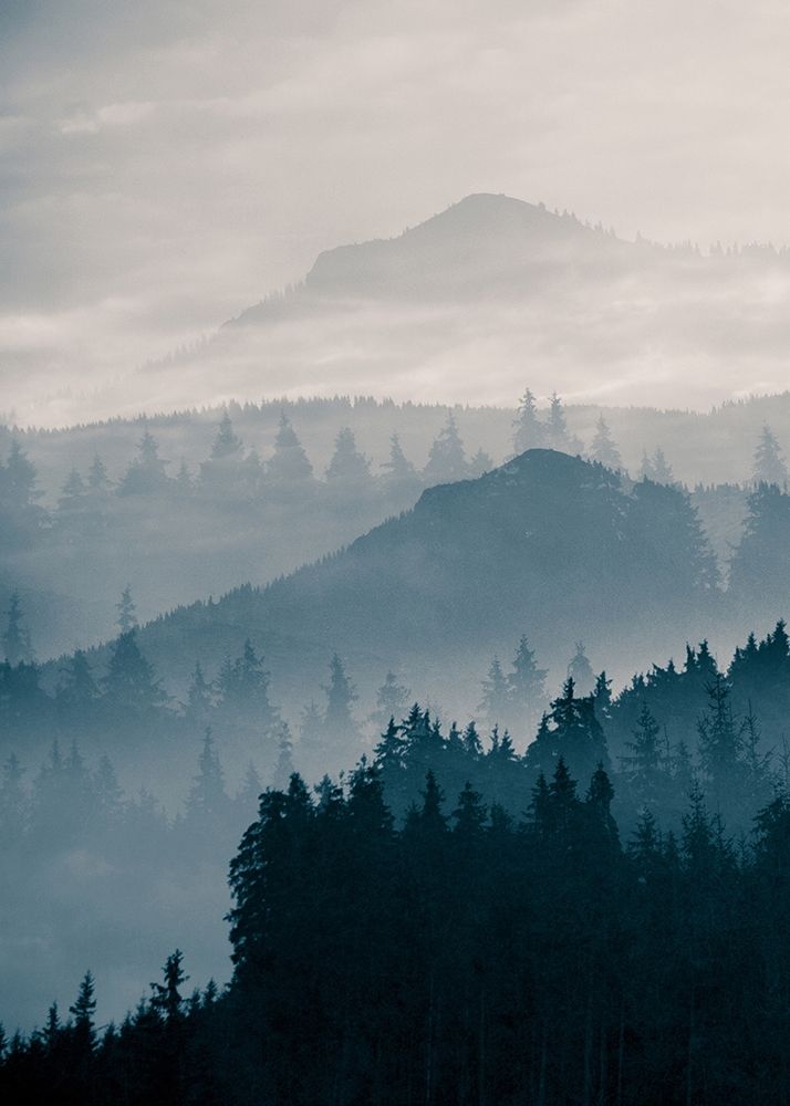 Blue Mountains I art print by PhotoINC Studio for $57.95 CAD