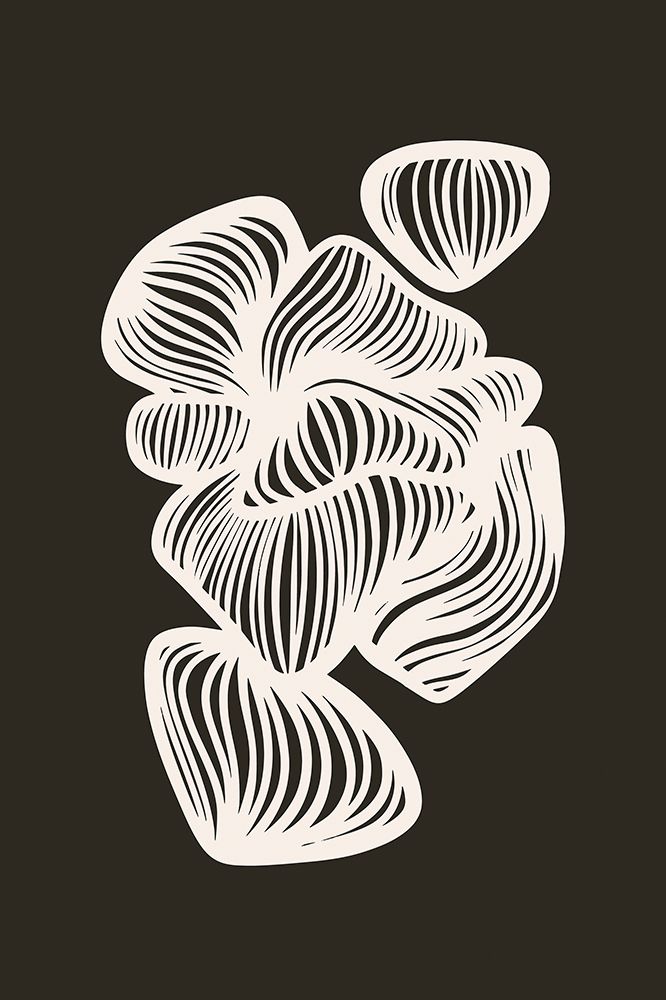 Black and White Shapes art print by Incado for $57.95 CAD