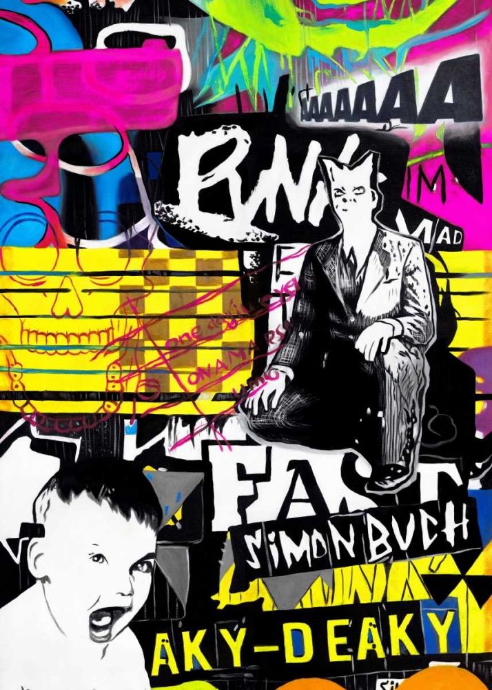 Poser art print by Colourblind Suicide for $57.95 CAD