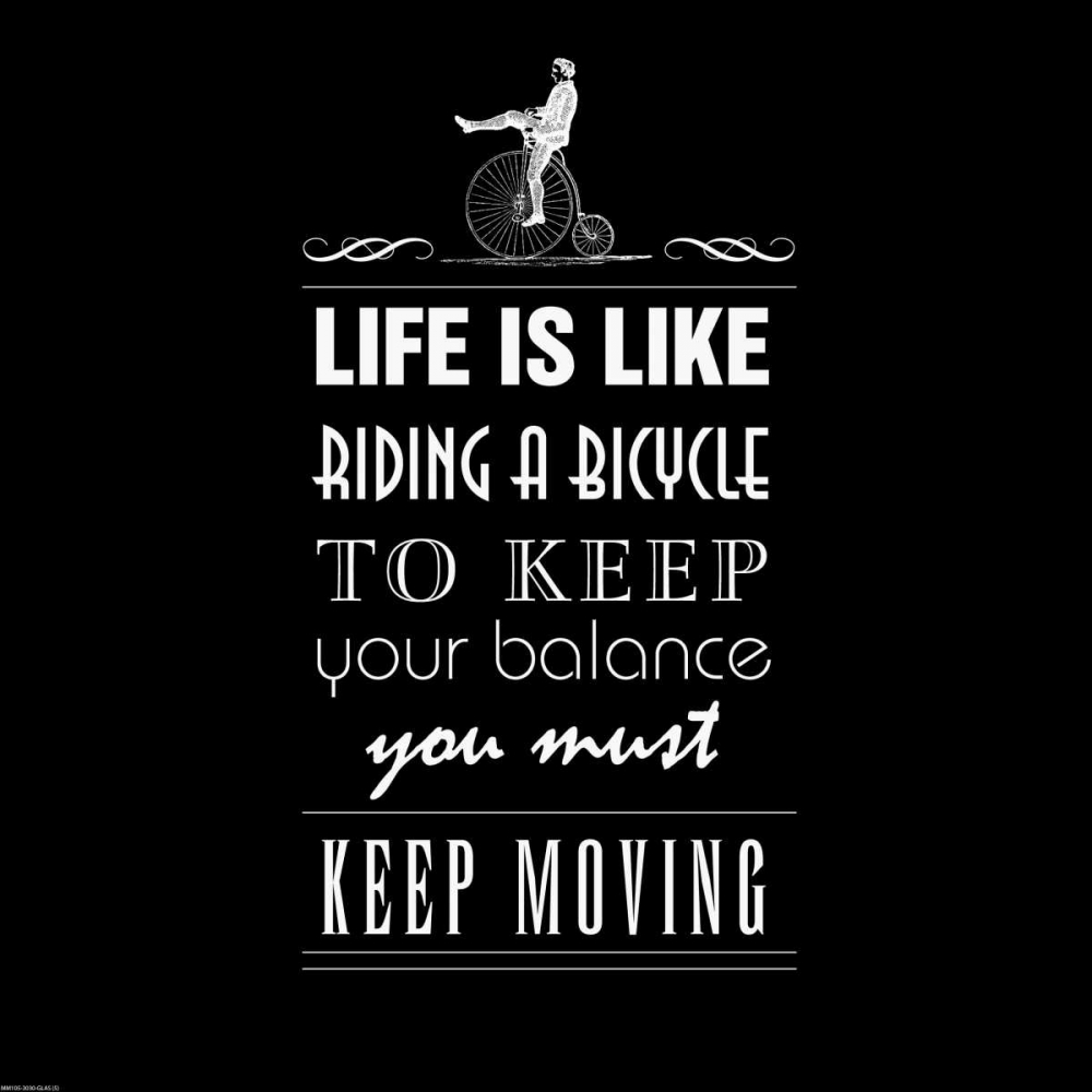Life Is Like art print by GraphINC for $57.95 CAD