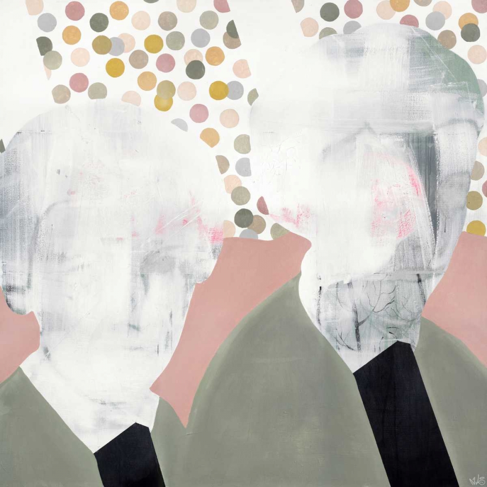 Girlfriends art print by Nicolai Kubel Olesen for $57.95 CAD