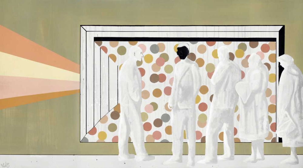 The Lineup art print by Nicolai Kubel Olesen for $57.95 CAD