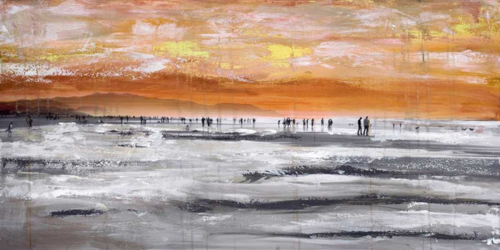 Beach II art print by Clara Summer for $57.95 CAD