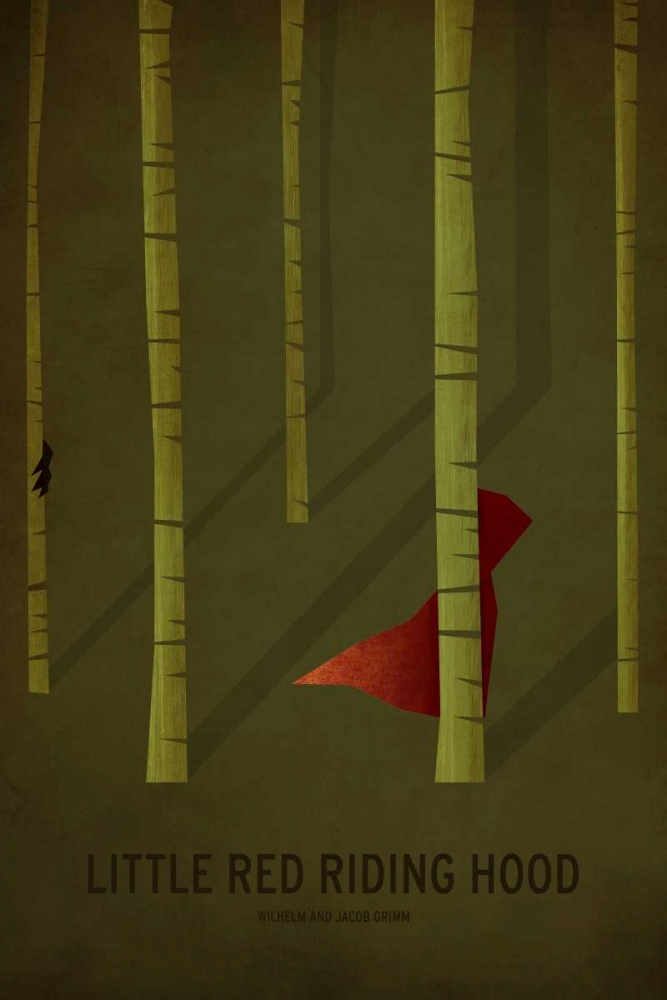 Little Red Riding Hood art print by Christian Jackson for $57.95 CAD