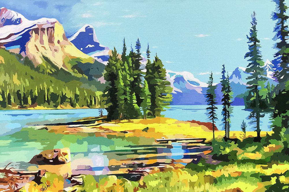 Mountain Solitude art print by John Jaster for $57.95 CAD