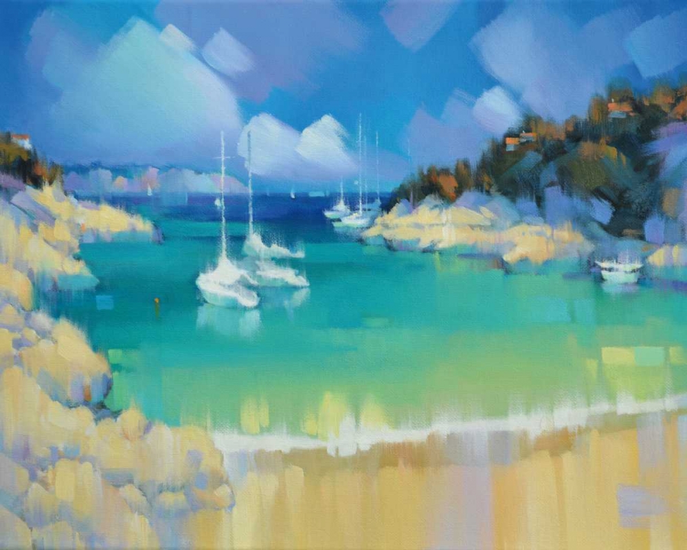 Cala Llombards IV art print by Alex Hook Krioutchkov for $57.95 CAD
