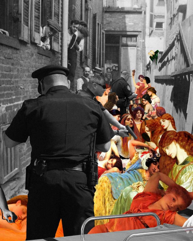 Crackdown art print by Barry Kite for $57.95 CAD