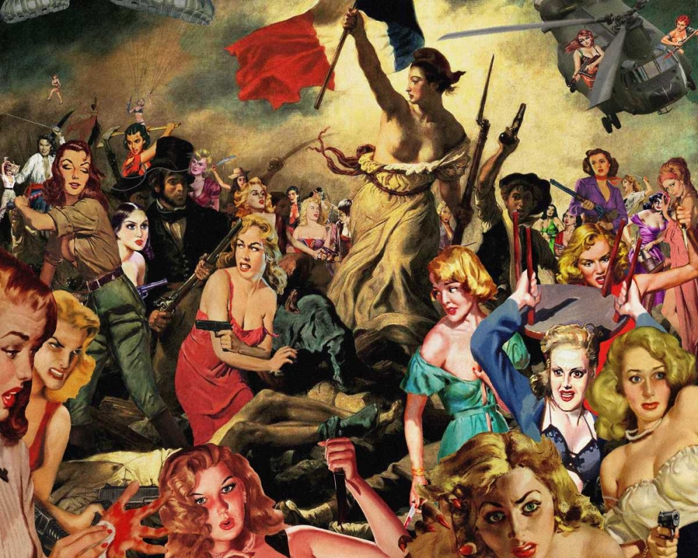 Liberty Leading art print by Barry Kite for $57.95 CAD