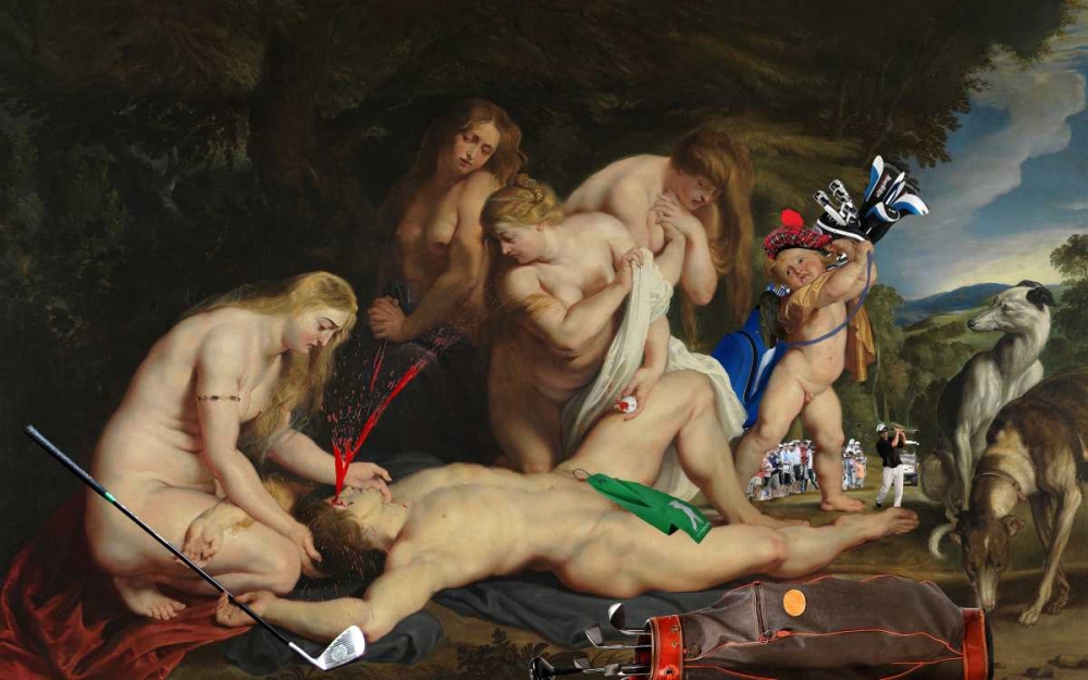 Playing Through art print by Barry Kite for $57.95 CAD