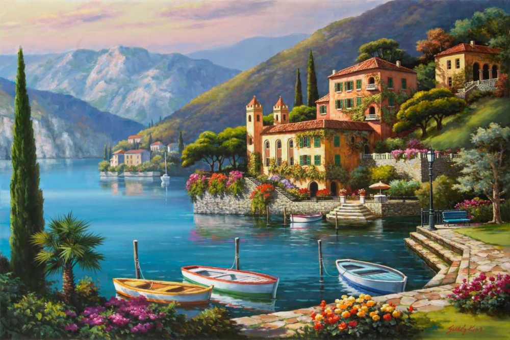 Villa Bella Vista art print by Sung Kim for $57.95 CAD