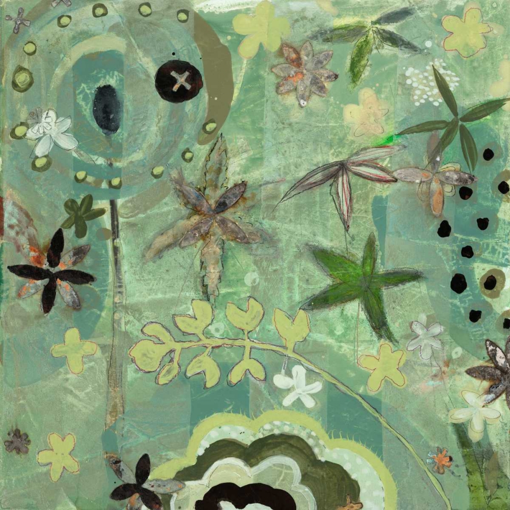 Floral Fantasies 1 art print by Aleah Koury for $57.95 CAD