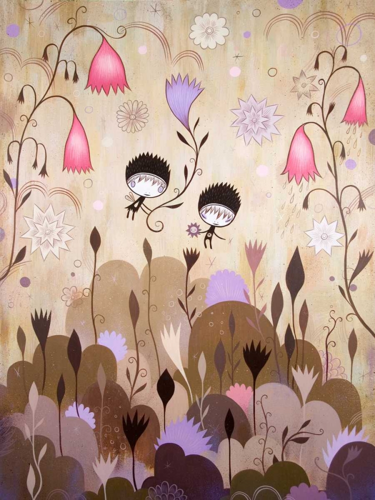 Garden of Sleeping Flowers I art print by Jeremiah Ketner for $57.95 CAD