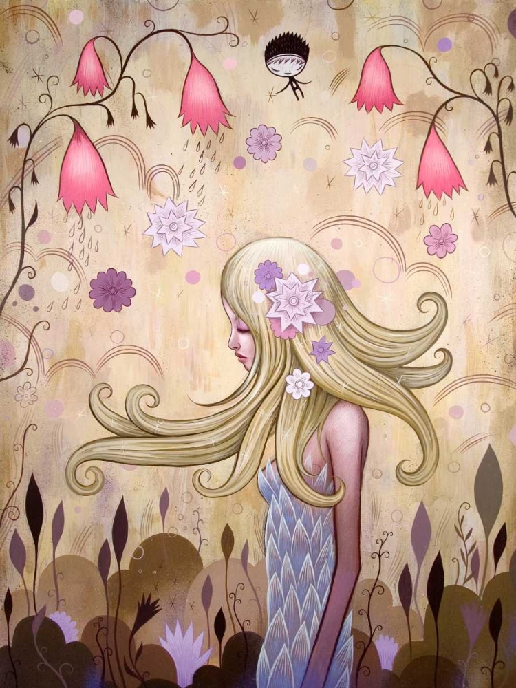 Garden of Sleeping Flowers II art print by Jeremiah Ketner for $57.95 CAD